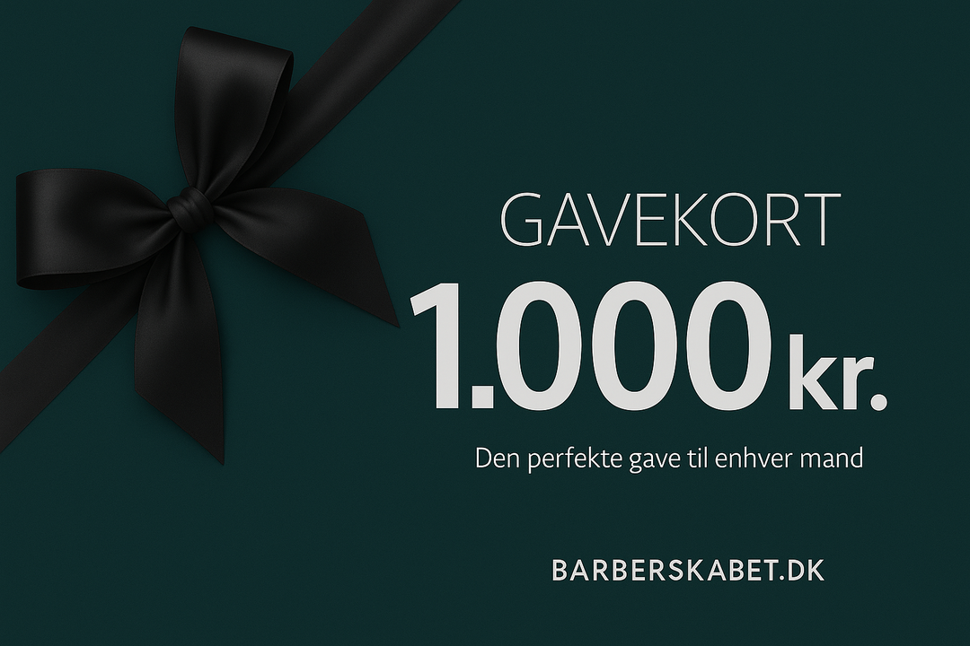 Gavekort til Barberskabet